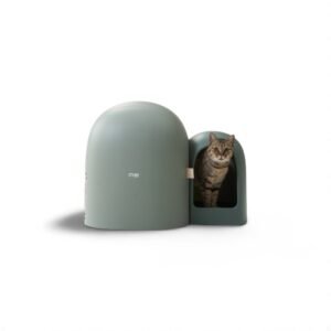 MASHU Cat Litter Pan /Fully Enclosed /Extra Large Small Large/ Cat Litter Box/ Hallway Style/ Anti-Odor/Anti-Splash Litter Pan