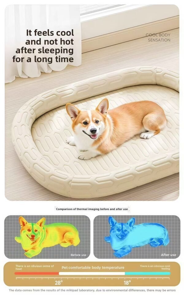 Pet nest/ Summer Cooler/ Dog nest/ Summer Pet Cooler Home Sleeping Mat/ Cat nes - 图片 7