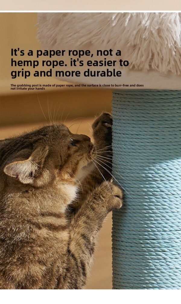 Makesure cat scratching board cat scratching post one cat nest cat climbing frame vertical cat claw tree scratch-resistant cat toys cat supplies - 图片 21