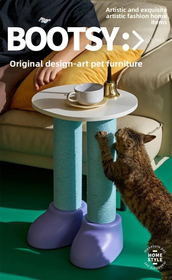 Makesure cat scratching board cat scratching post one cat nest cat climbing frame vertical cat claw tree scratch-resistant cat toys cat supplies - 图片 25