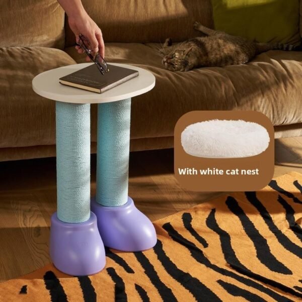 Makesure cat scratching board cat scratching post one cat nest cat climbing frame vertical cat claw tree scratch-resistant cat toys cat supplies - 图片 8