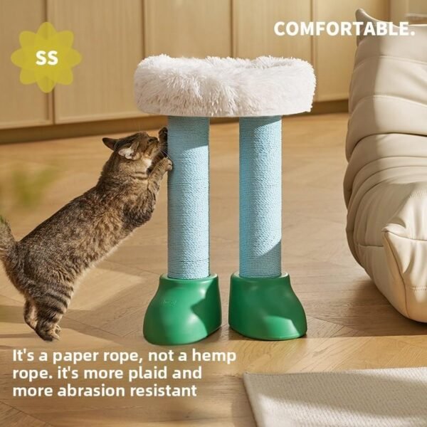 Makesure cat scratching board cat scratching post one cat nest cat climbing frame vertical cat claw tree scratch-resistant cat toys cat supplies - 图片 18