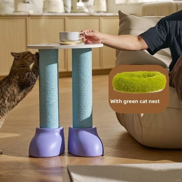 Makesure cat scratching board cat scratching post one cat nest cat climbing frame vertical cat claw tree scratch-resistant cat toys cat supplies - 图片 17