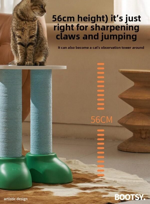 Makesure cat scratching board cat scratching post one cat nest cat climbing frame vertical cat claw tree scratch-resistant cat toys cat supplies - 图片 15