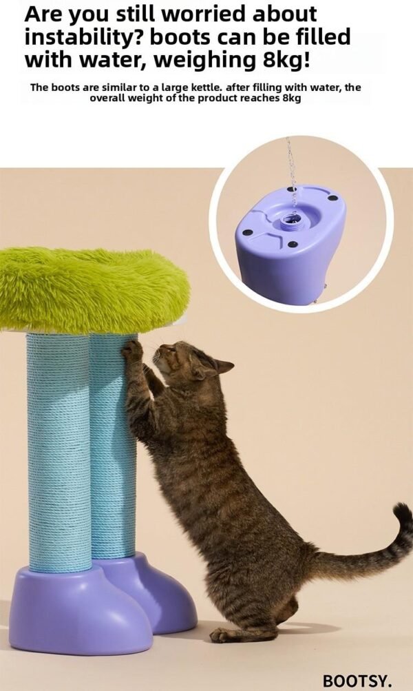 Makesure cat scratching board cat scratching post one cat nest cat climbing frame vertical cat claw tree scratch-resistant cat toys cat supplies - 图片 14