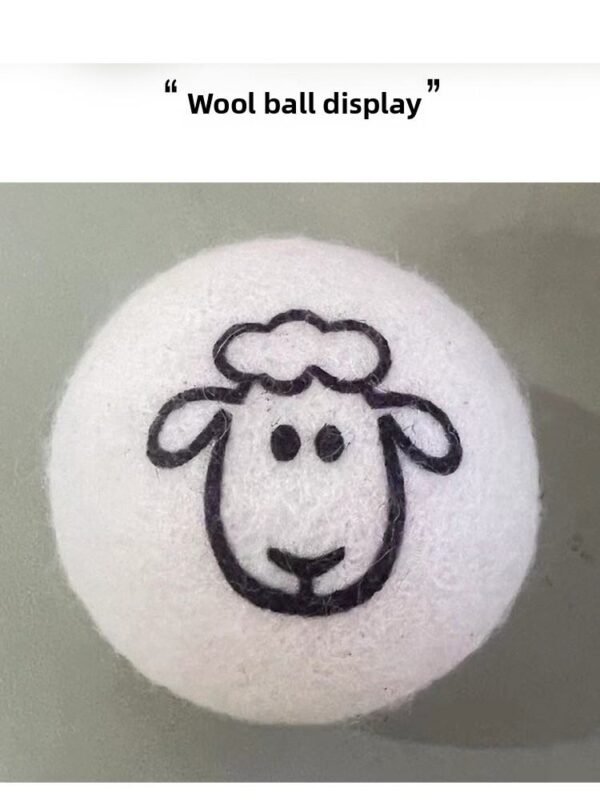 Teaser Balls / Wool Dryer Balls / Anti-tangle Wool Dryer / Dryer Balls Dryer Wool Balls - 图片 4