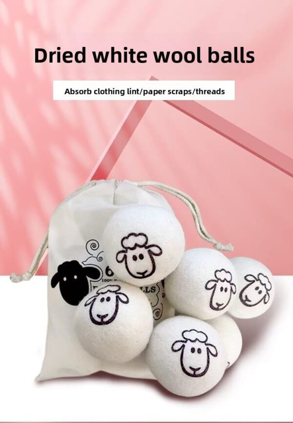 Teaser Balls / Wool Dryer Balls / Anti-tangle Wool Dryer / Dryer Balls Dryer Wool Balls - 图片 3