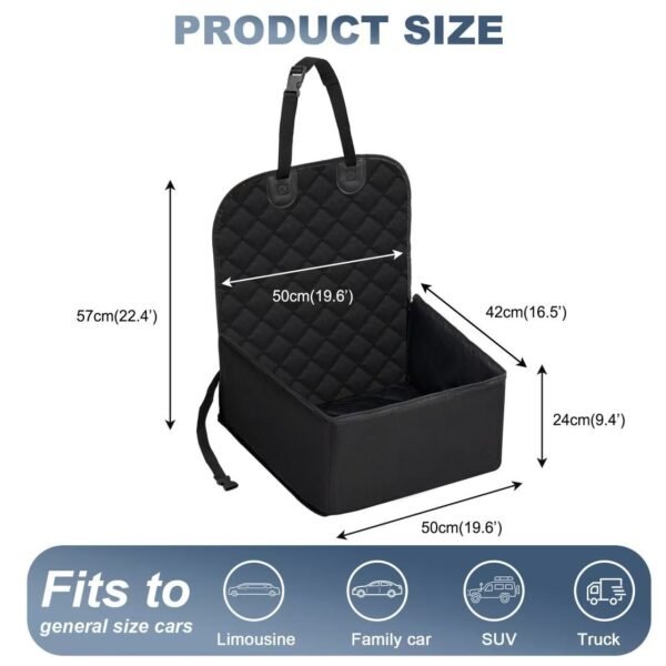 Pet-crate carrying / dog car seat / car rear seat mat center panel removable mat - 图片 46