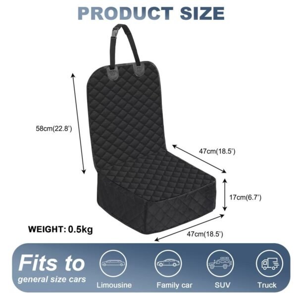 Pet-crate carrying / dog car seat / car rear seat mat center panel removable mat - 图片 47