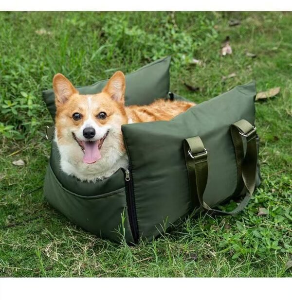 Multi-functional car kennel / pet safety seat / four seasons universal detachable washable dog kennel mat / small and medium-sized dog outdoor dog kennel - 图片 7