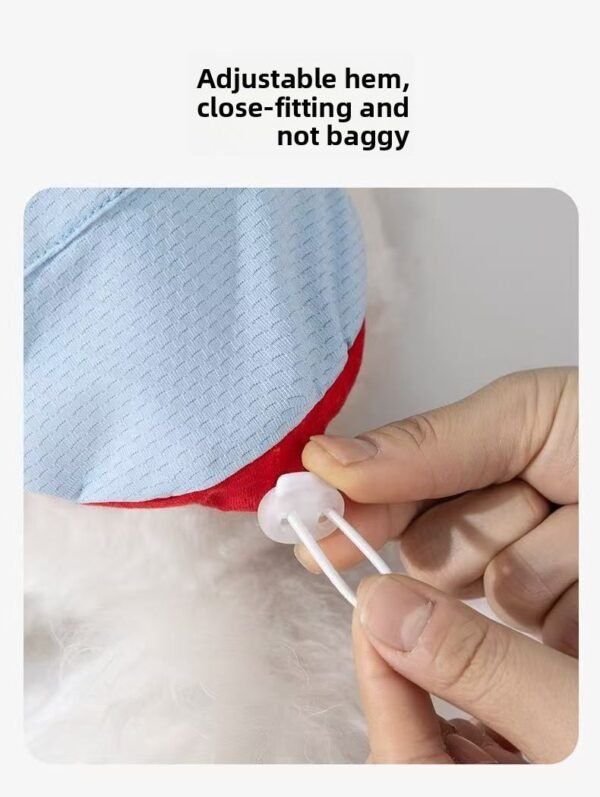 Dog clothes spring and summer cooling ice bag cooler adjustable leash undershirt small and medium-sized dogs pet dog clothes - 图片 6