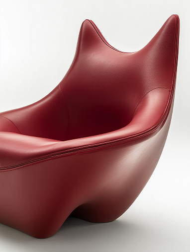 aishaandcats_cat-shaped_lounge_chair_red_leather_material_close_174d0f30-ee2a-4061-ad05-a92e5b0858c4