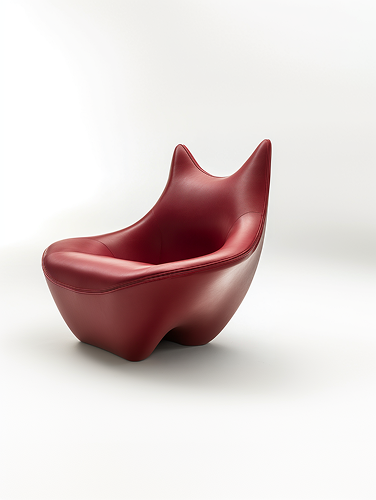 aishaandcats_cat-shaped_lounge_chair_red_leather_material_close_a8762ff5-f273-4c2c-bdd9-0be379188b9a
