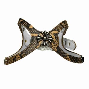 Snake-Patterned Caramel Brown