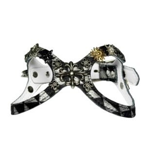 Black and White Triangle Horsehair